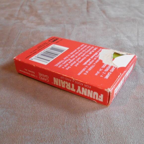 Vintage 1983 Funny Train Card Game Complete International Games #1084 - Picture 7 of 8